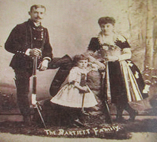 George Bartlett and Family about 1903.